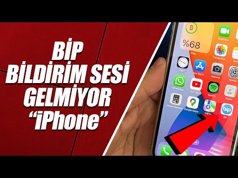 BİP BİLDİRİM SESİ GELMİYOR (İOS-İPHONE)