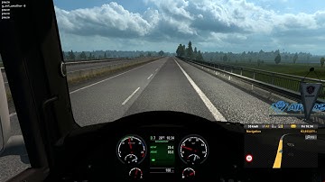 Old SCS Scania R and Streamline custom dash.