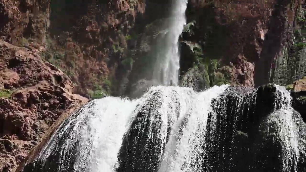 Ouzoud waterfalls, Cascades, Szallalat,  Maroko, Wodospady Ouzoud