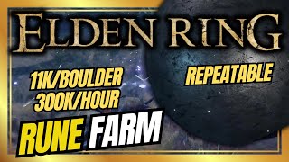 Elden Ring Boulder Dodging Repeatable Rune Farm for Up To 300k/hour
