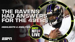 REACTION to Ravens vs. 49ers 🔥 'Lamar Jackson's MVP moment?' - Dan Orlovsky | NFL Live
