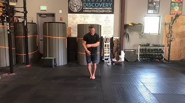 Side lunge with rotation