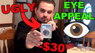 Does EYE APPEAL Effect The VALUE OF YOUR COIN? What Coin Collectors and Dealers NEED to Know!