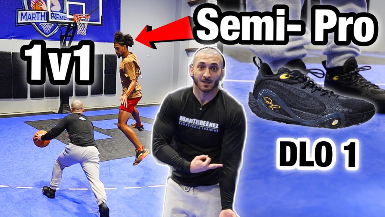 Semi-Pro Challenged Me 1v1! In The DLO 1 Sneakers By 