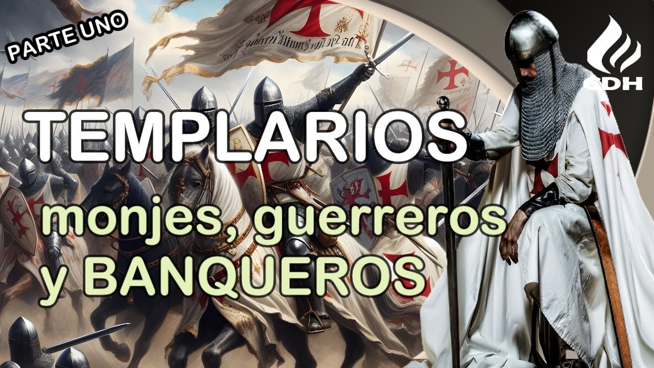 TEMPLARIOS🔻 Nacimiento y organización de los MONJES GUERREROS y BANQUEROS