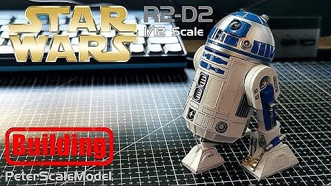 STAR WARS R2-D2 / BANDAI / 1/12 / Scale Model Kit / Building