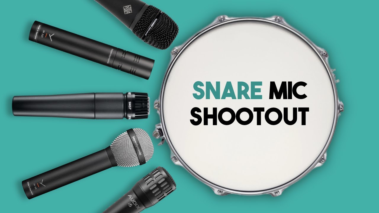 Сравнительный тест микрофонов для малого барабана: какой лучше?