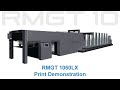 Print demonstration of the new rmgt 1060lx english