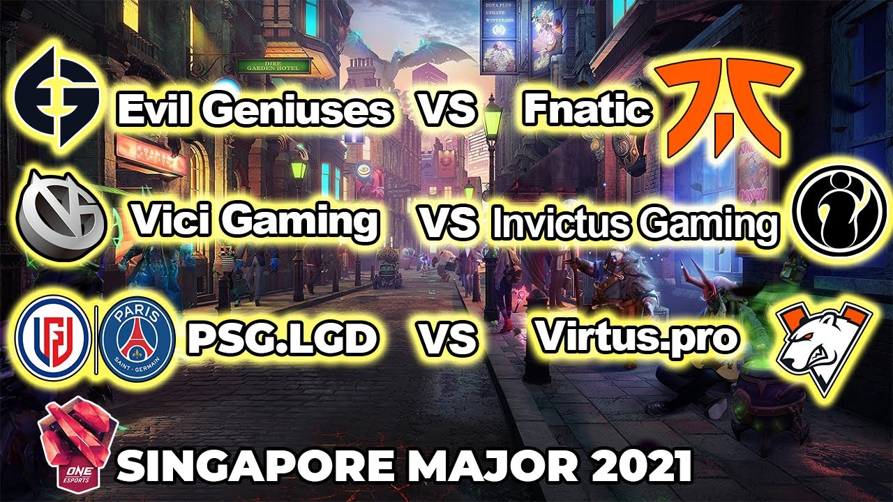 [LIVE] Thunder Predator vs Secret | VP vs LGD | IG vs VG | English Cast | Singapore Major