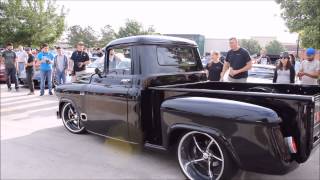 Houston Coffee and Cars 4-18-15 Cool 57 Chevy Truck