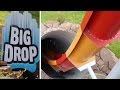 Big drop  kamikazerutsche  free fall slide  skara sommarland