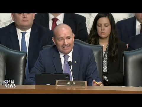 WATCH: Sen. Lee questions FBI Director Kash Patel in oversight hearing