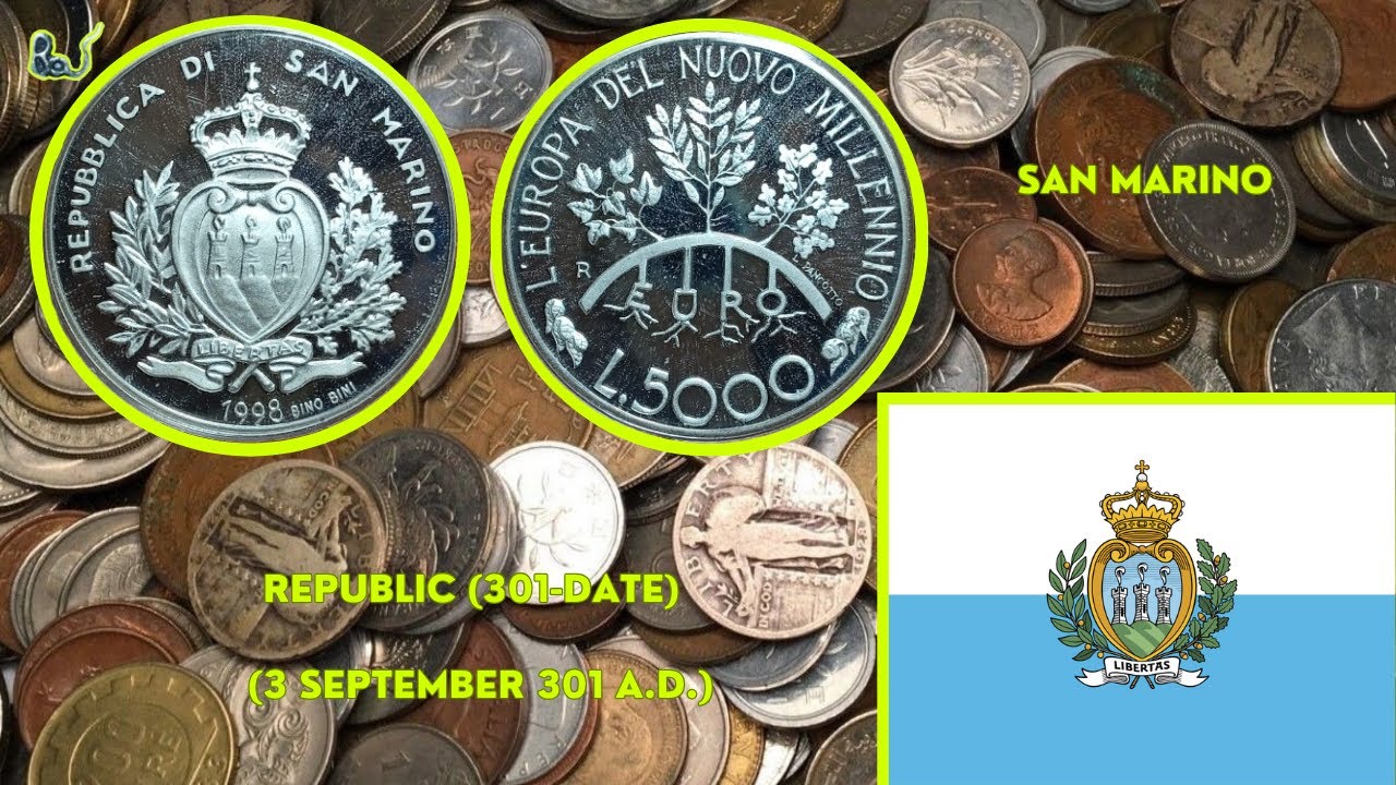 5000 Lire (Europe In The New Millennium) - San Marino - 1998 - Silver 