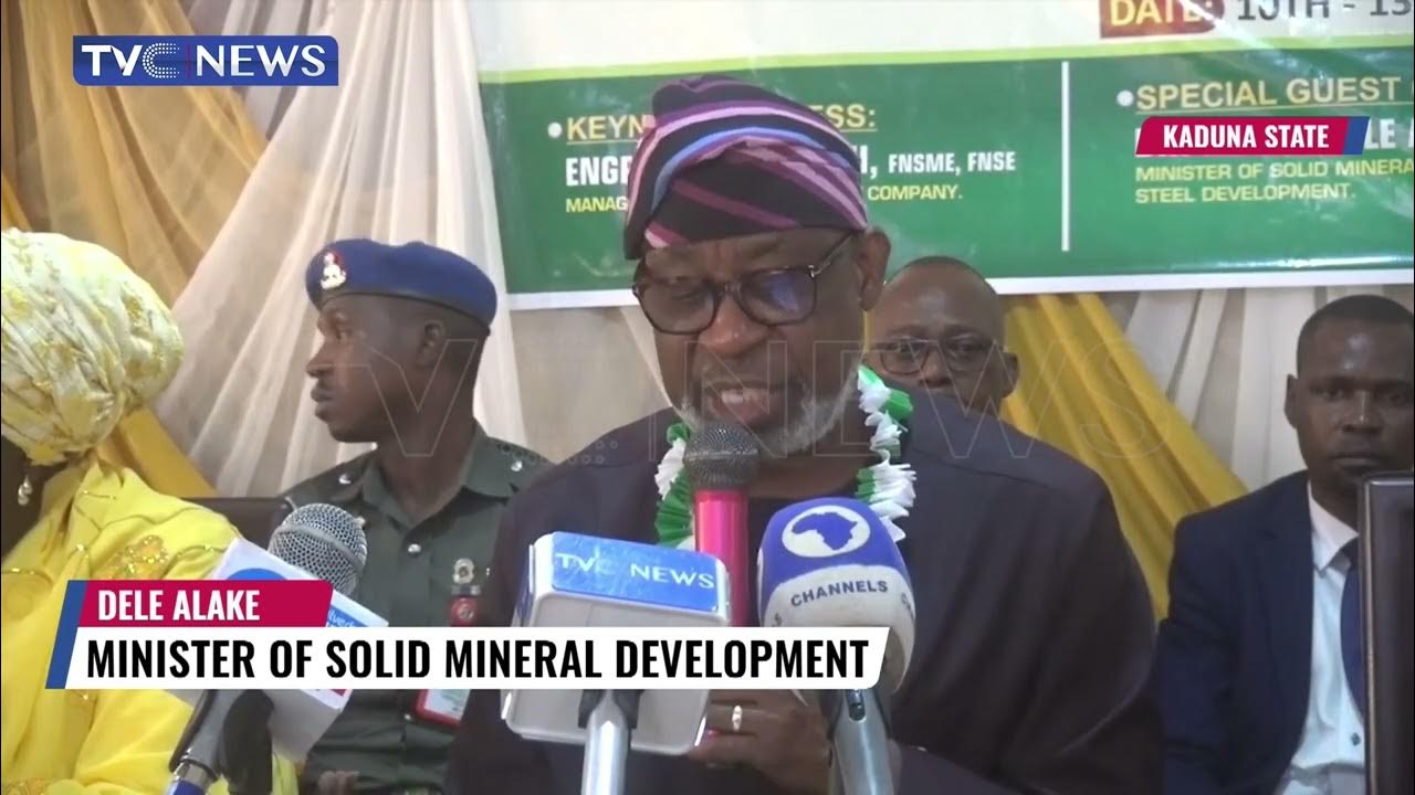 Minister of Solid Mineral Development Says Solid Minerals Key To Economic Diversification