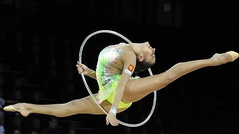 Rhythmic Gymnastics Hoop Tutorial | Toss & Turn Trick