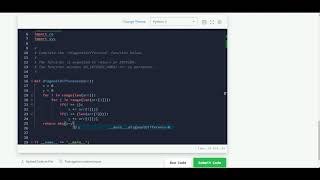 Diagonal Difference, Hackerrank, Warmup, Easy