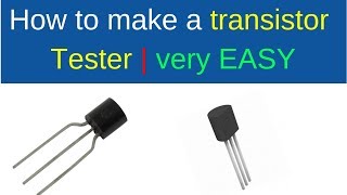 how to make a transistor tester