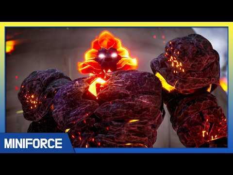 Scariest Miniforce Monsters & Sacrifices ⚡️ Best Episodes of Miniforce ⚡️ The Alien Animal Rangers