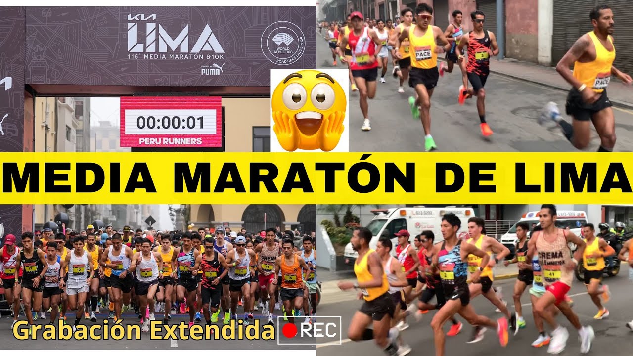 🏃‍➡️Kia MEDIA MARATÓN de LIMA Powered by Puma | Running Sín Límites | COMPANRTAN 💯