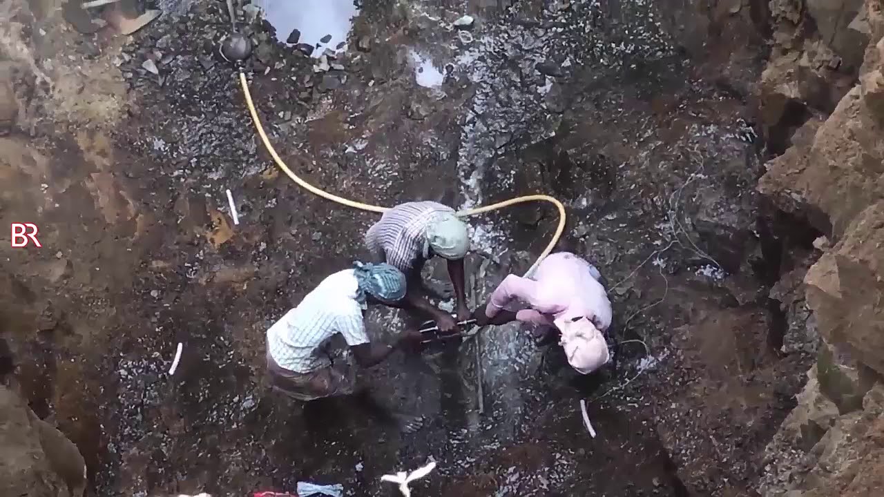 HAND DIGGING WELL at MY LAND in TAMIL NADU, INDIA - YouTube