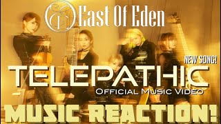 FABULOUS VIBES!🧠East Of Eden - Telepathic | Official Music Video(New!) | Music Reaction🔥[Re-Upload]