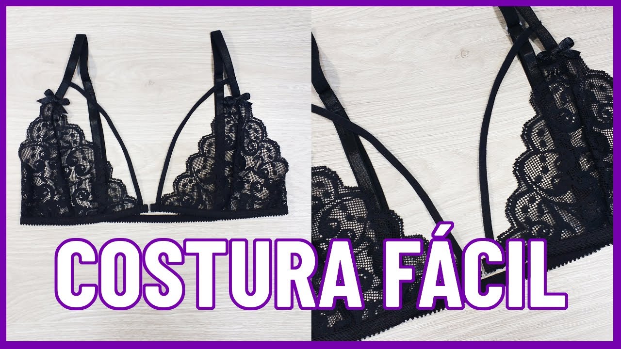 DIY Bralette de encaje para PRINCIPIANTES ✨ Patrón GRATIS