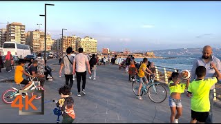 Lebanon 🇱🇧 Tripoli Corniche Walking Tour | لبنان كورنيش طرابلس