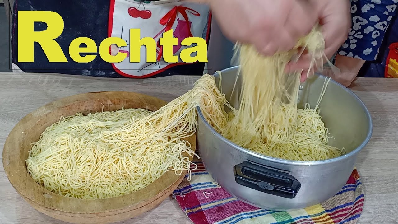 تحضير الرشتة الجزائرية في المنزل بطريقة سهلة ناجحة وسريعة بي كل أسرارها