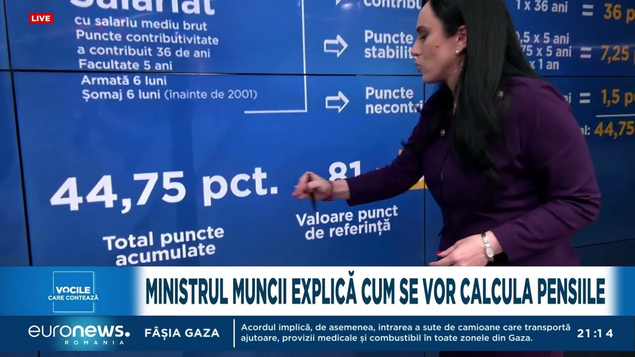 Cum se calculează pensiile după noua lege. Ce spune Ministrul Muncii, Simona Bucura-Oprescu