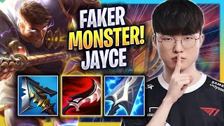 FAKER IS A MONSTER WITH JAYCE! - T1 Faker Plays Jayce MID vs Orianna! | Bootcamp 2023