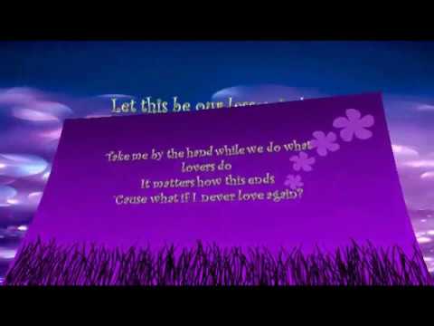 All i ask lyric
