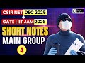 Main Group Short Notes & Tricks 4 | CSIR NET DEC 2025, GATE & IIT JAM 2026 | Chiral Academy