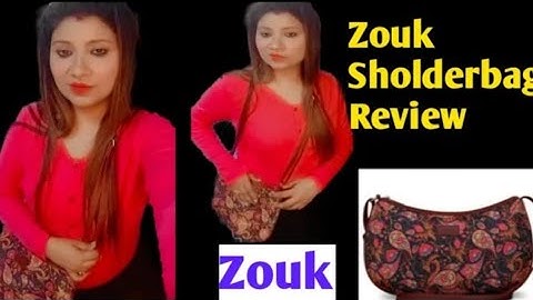 Zouk Shoulder bag Review | ZOUKbags |Zouk Shoulder bag  #zoukbags #zouk #collab