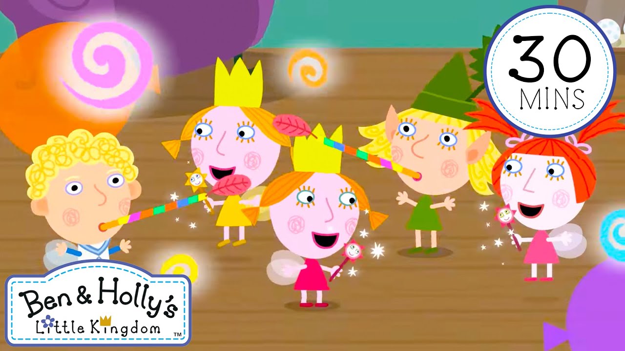Ben and Holly's Little Kingdom ✨ Daisy and Poppy's Birthday Party! 🎉 Cartoons For Kids