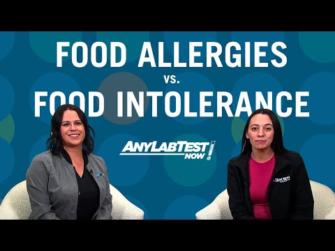 Food Allergies vs Food Intolerance Any Lab Test Now