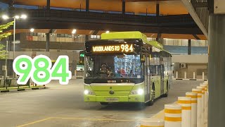 [TTS] SG3090H Yutong ZK6128BEVG (E12) - Service 984