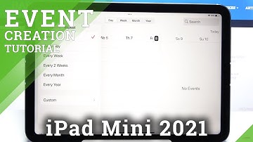 How to Add Event to Calendar on iPad mini (2021) - Set Up Calendar Reminder