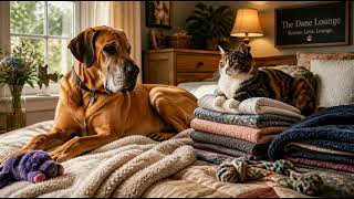 Rescue Chore Day Music for Dogs & Cats | Calm Jazz for Cleaning, Laundry & Cozy Pet Homes screenshot 3