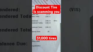 I got scammed by Discount Tire. ￼#car #subaru #scam #trending #california #life