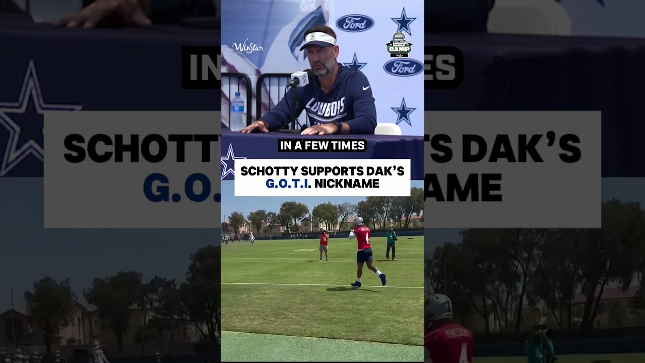 Schotty Supports Dak's GOTI Nickname For Offense