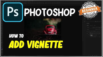 Photoshop How To Add Vignette