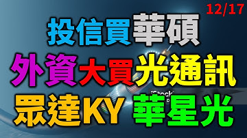 「早安萬寶」1217就業好、失業率升、採購數據爆冷門！外資大買光通訊、投信買華碩！
