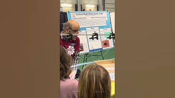 Learning about frequencies through vibrating strings at engineering expo