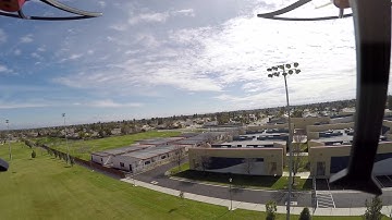 Syma X8HG with a GoPro Hero 4