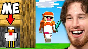 The FUNNIEST Hiding Spots in Minecraft Prop Hunt!