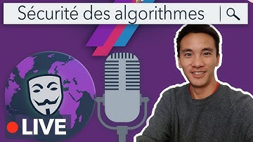 [LIVE] La cyber sécurité des ALGORITHMES, ft @le_science4all
