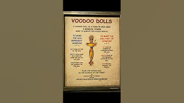 How To Make A Voodoo Doll Voodoo Voodoodoll 