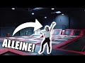 TRAMPOLINHALLE MIT MEINER SCHWESTER! (Wir waren ALLEINE!) || DAILY VLOG 28