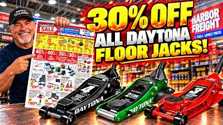 🚨 Get A HUGE 30% OFF Daytona Jacks! Everything You Need To Know About The Harbor Freight PLS!