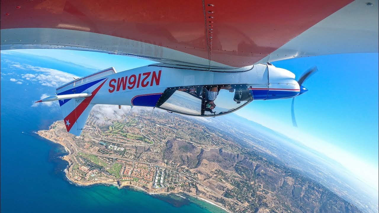 Aerobatics in a Robin 2160 with GoPro Max